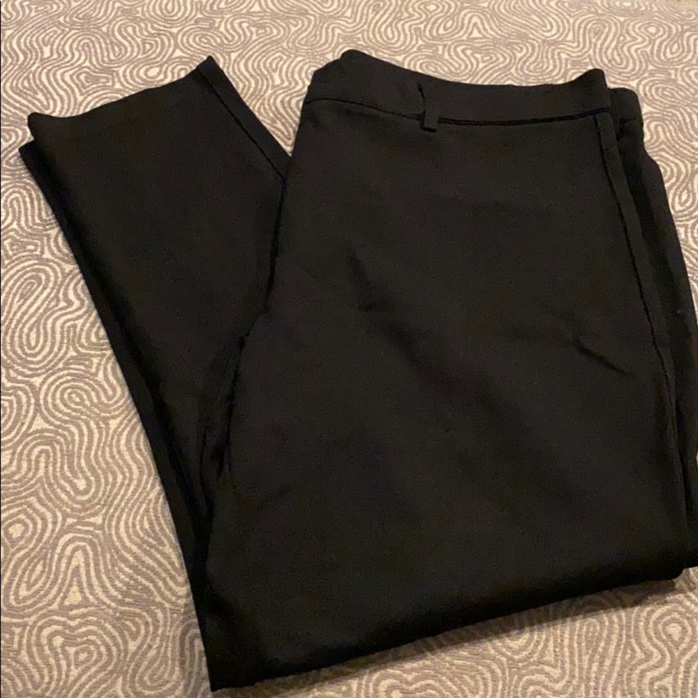 Black Mario Serrani dress pants with stretch-XL